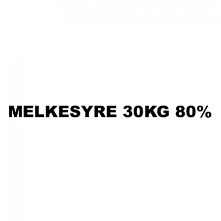 Melkesyre 30kg 80% - Galacid Excel 80